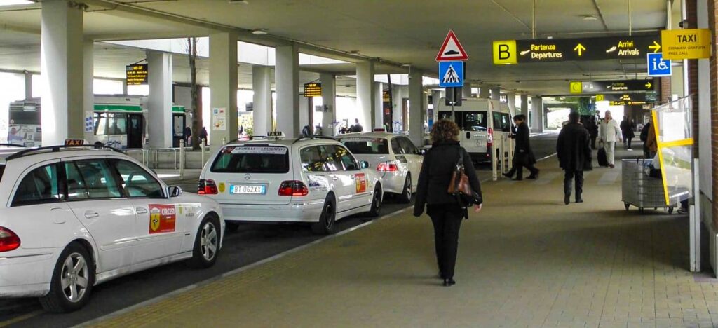 Cagliari Airport Taxi Rank